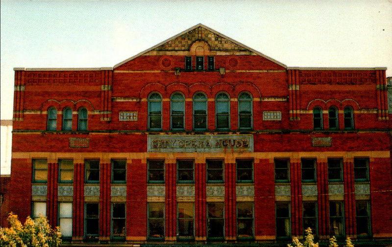 City Opera House - Vintage Postcard (newer photo)